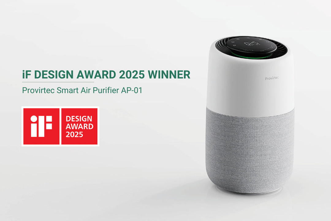 2025 iF DESIGN AWARD Winner: Provirtec Smart Air Purifier