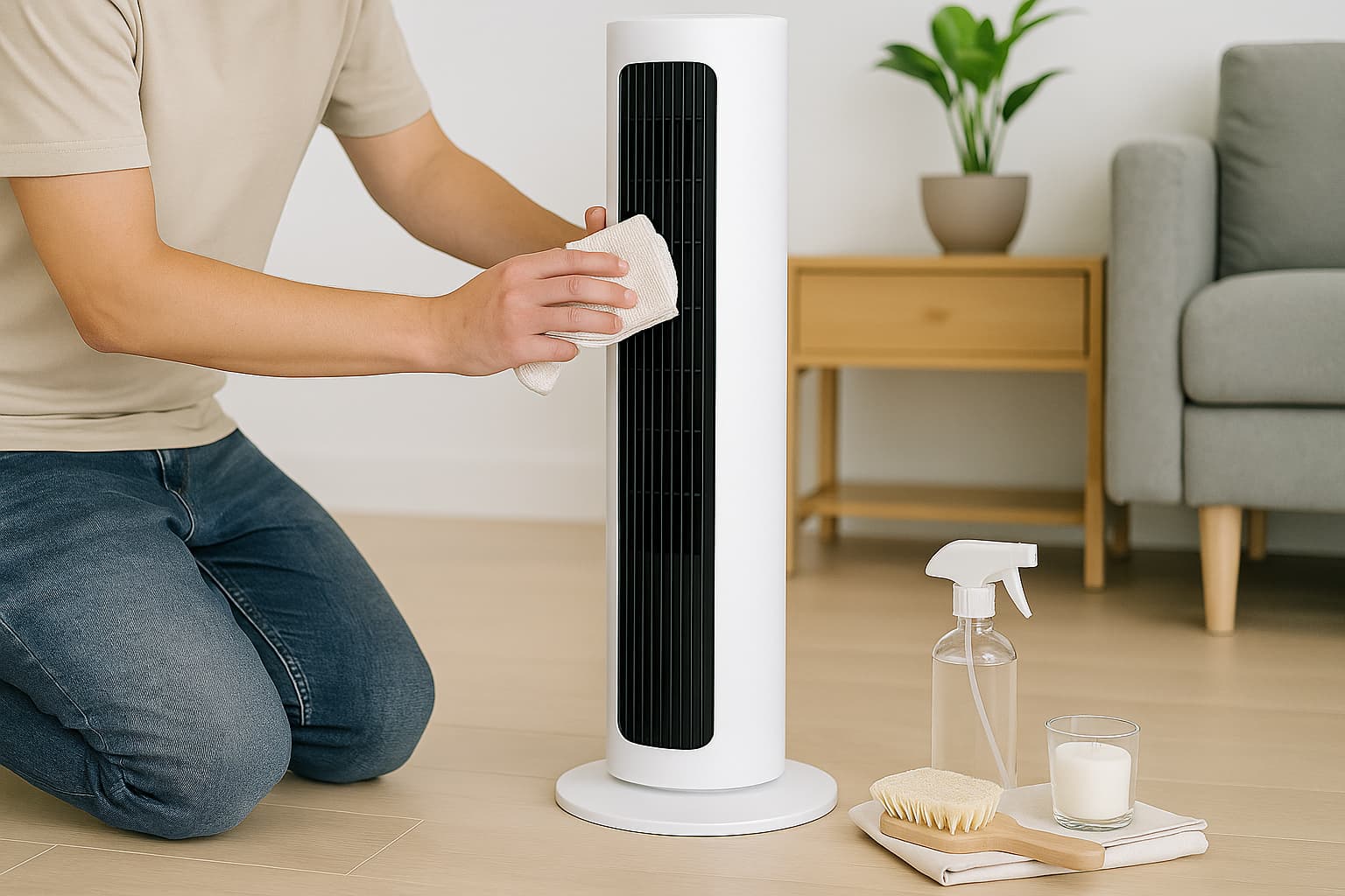 How to Clean a Tower Fan?