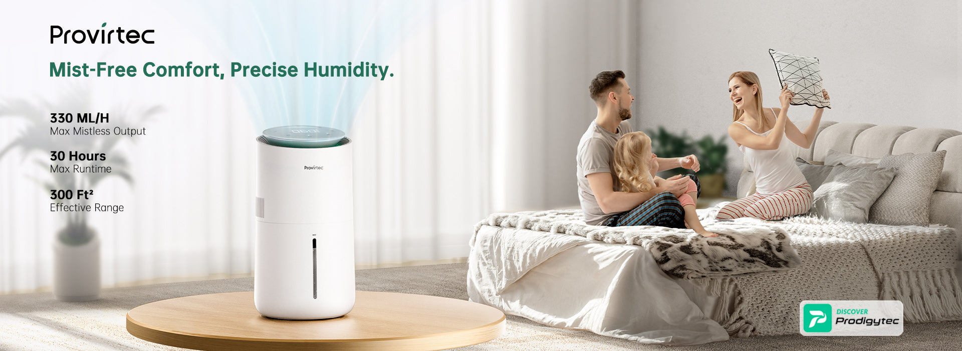 Provirtec MistFree Humidifier HC-03