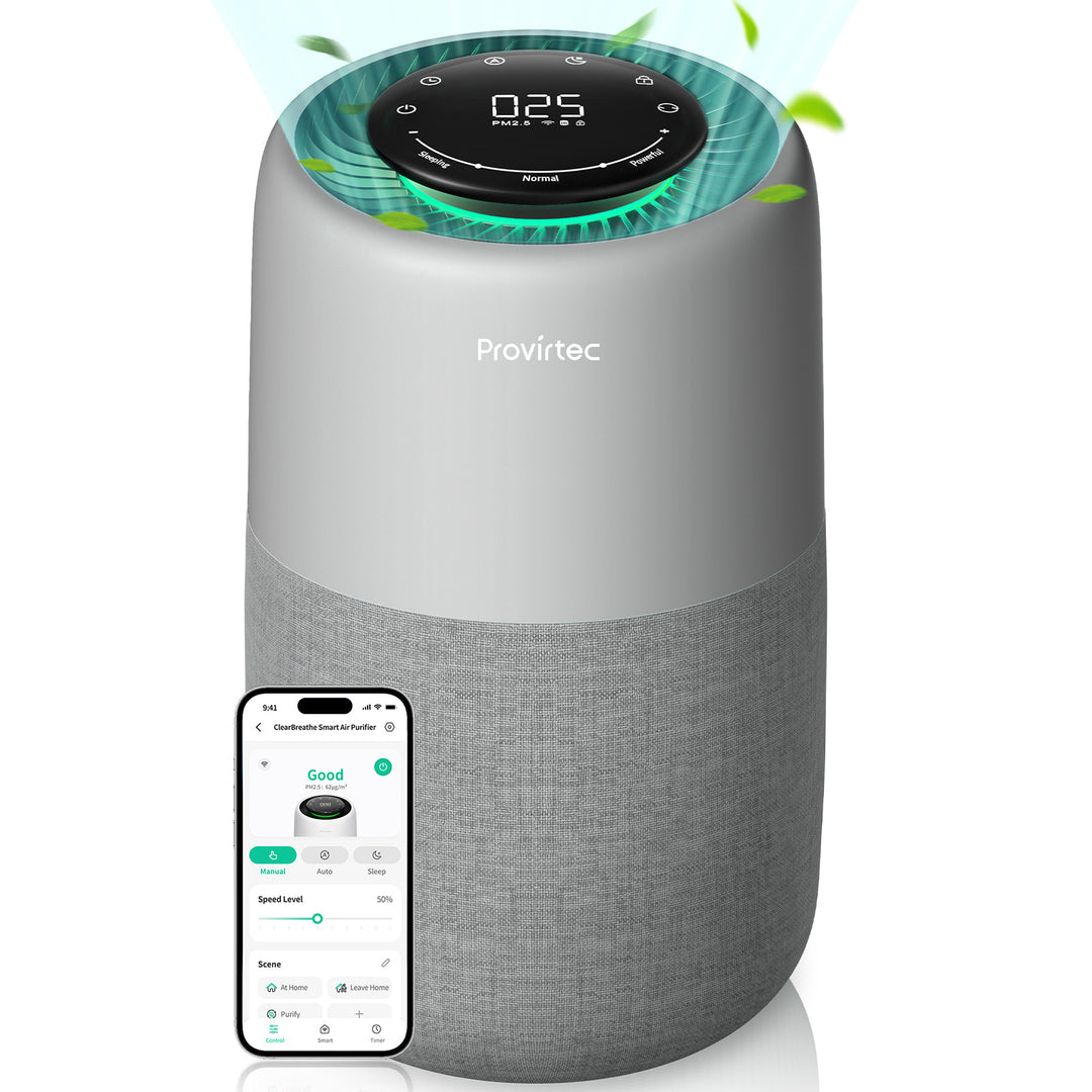 air purifier grey