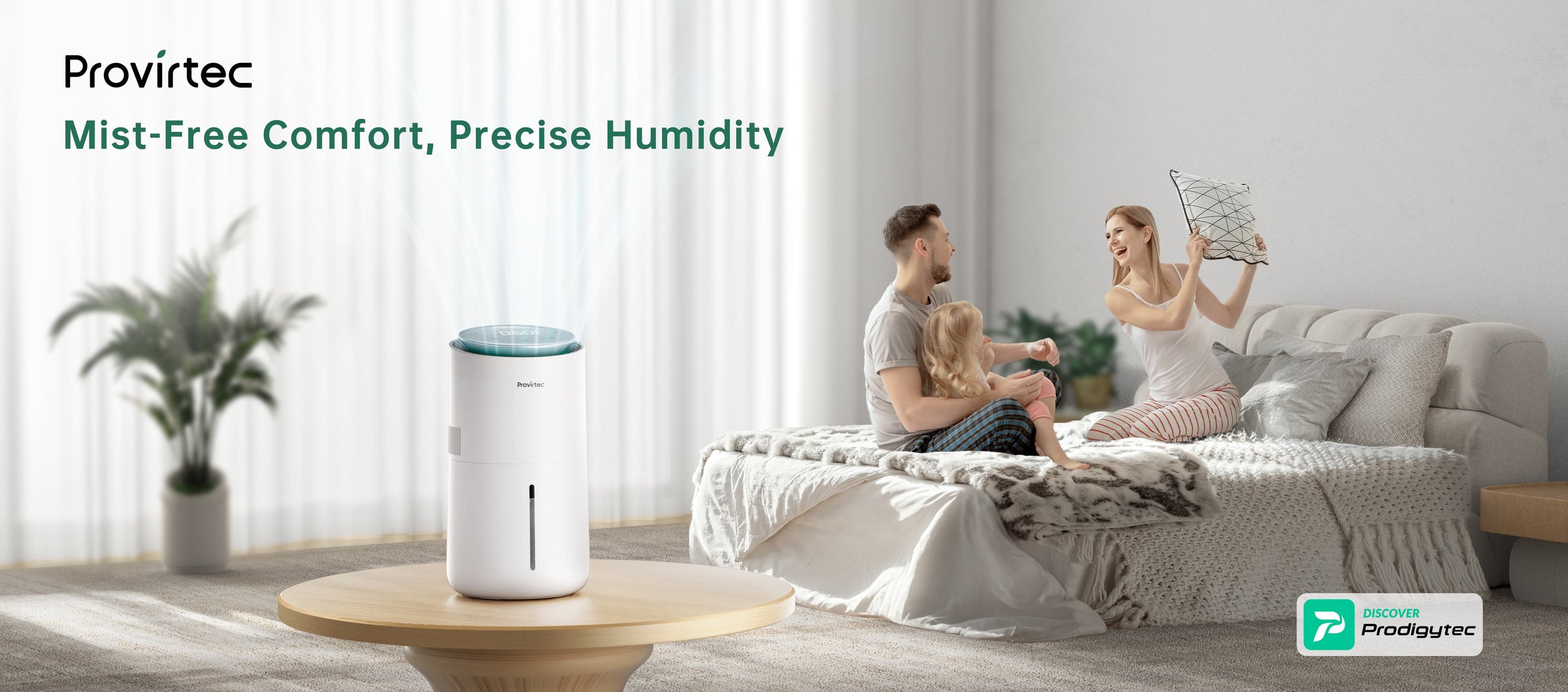 smart bedroom humidifier