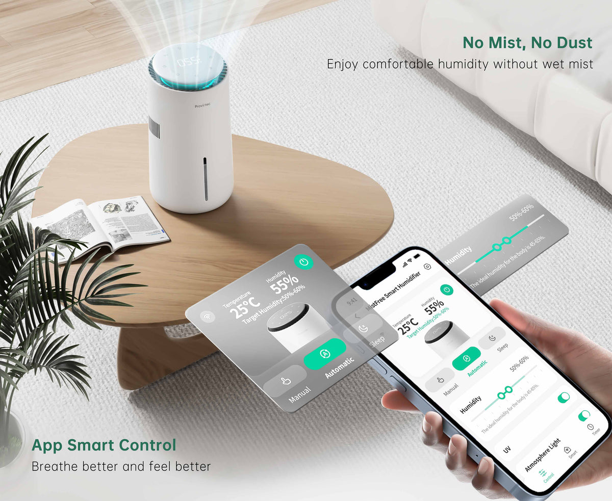 smart whole house humidifier