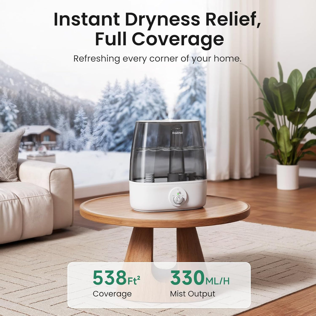 Provirtec CleanMist Ultrasonic Humidifier HC-12