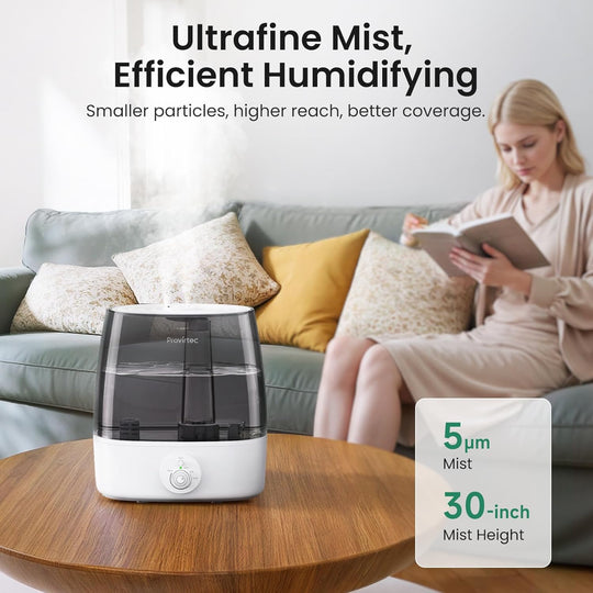 Provirtec CleanMist Ultrasonic Humidifier HC-12