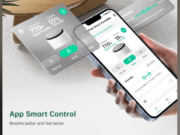 whole home smart humidifier app control