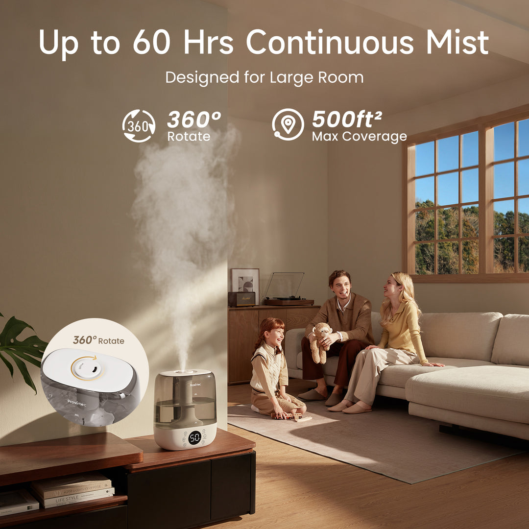 Provirtec Cool Mist Humidifier HC-02A
