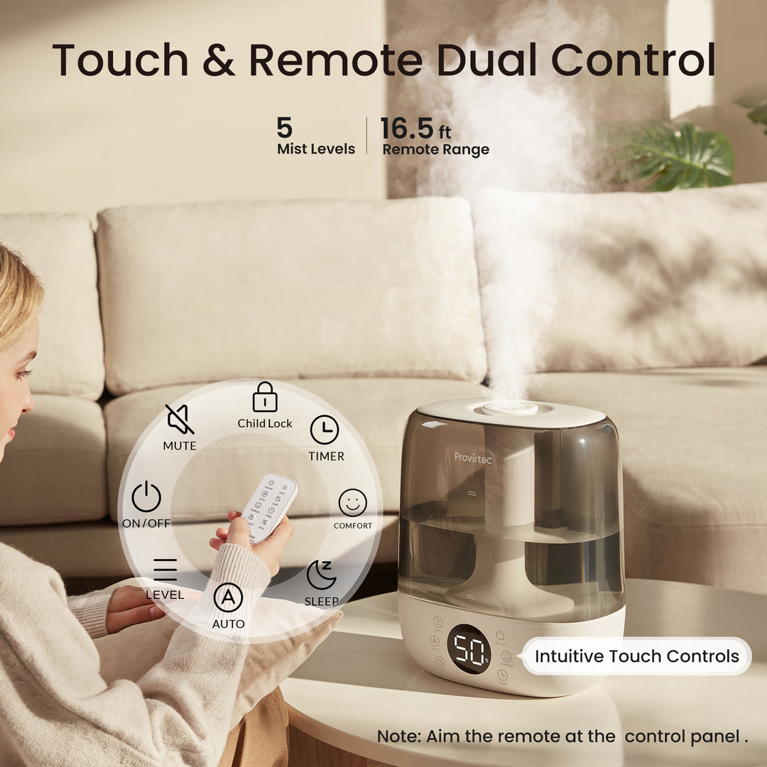 Provirtec Cool Mist Humidifier HC-02A