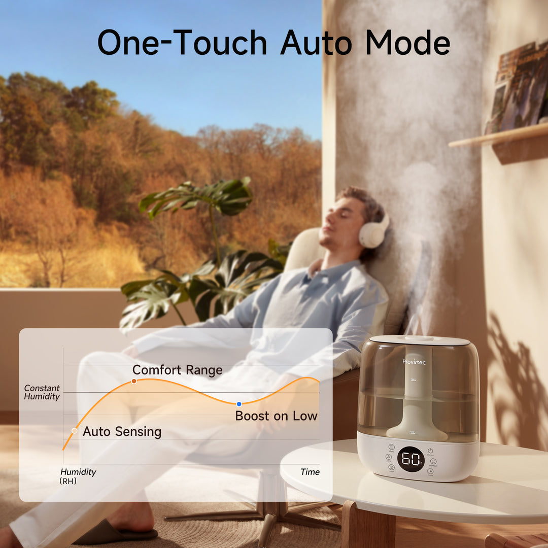 Provirtec Cool Mist Humidifier HC-02A